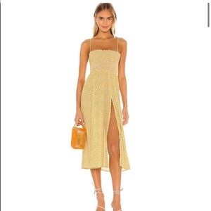 RESA Ashley midi in honeysuckle floral